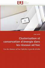 Clusterisation et conservation d'énergie dans les réseaux ad hoc