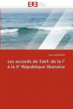 Les accords de Taëf: de la I° à la II° République libanaise