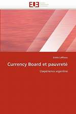 Currency Board et pauvreté