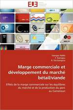 Marge Commerciale Et Developpement Du Marche Betail/Viande: Une Approche a Base D Ontologies