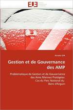 Gestion et de Gouvernance des AMP