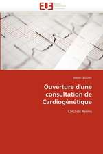 Ouverture d'une consultation de Cardiogénétique