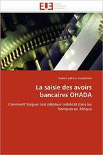 La Saisie Des Avoirs Bancaires Ohada