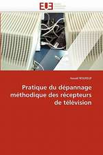 Pratique du dépannage méthodique des récepteurs de télévision