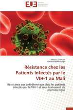 Resistance Chez Les Patients Infectes Par Le Vih-1 Au Mali: Realites Et Perspectives D''Avenir