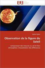 Observation de la figure du Soleil