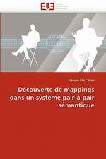 Découverte de mappings dans un système pair-à-pair sémantique