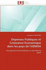 Dépenses Publiques et Croissance Economique dans les pays de l''UEMOA