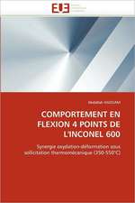 COMPORTEMENT EN FLEXION 4 POINTS DE L''INCONEL 600