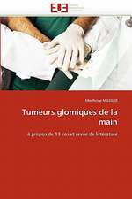 Tumeurs glomiques de la main