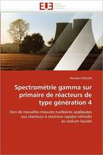 Spectrométrie gamma sur primaire de réacteurs de type génération 4