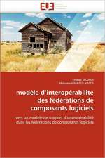 modèle d''interopérabilité des fédérations de composants logiciels