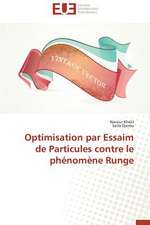 Optimisation Par Essaim de Particules Contre Le Phenomene Runge