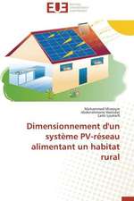 Dimensionnement D'Un Systeme Pv-Reseau Alimentant Un Habitat Rural: Le Modele Americain