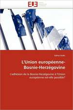 L''Union européenne- Bosnie-Herzégovine