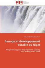 Barrage Et Developpement Durable Au Niger