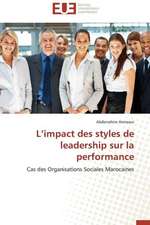 L'Impact Des Styles de Leadership Sur La Performance: Le Cinema Francais Et La Biopolitique