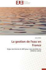 La Gestion de L'Eau En France