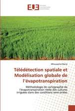 Télédétection spatiale et Modélisation globale de l¿évapotranspiration