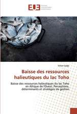 Baisse des ressources halieutiques du lac Toho