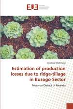 Estimation of production losses due to ridge-tillage in Busogo Sector