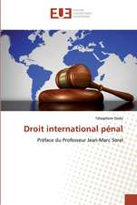 Droit international pénal