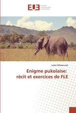 Enigme pukolaise: récit et exercices de FLE