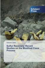 Sulfur Recovery: Recent Studies on the Modified Claus Process