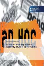 Effect of Mobility on the Security of Ad Hoc Networks