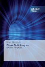 Phase Shift Analysis