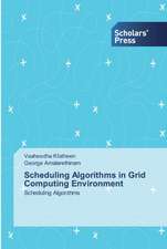 Scheduling Algorithms in Grid Computing Environment