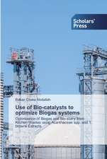 Use of Bio-catalysts to optimize Biogas systems