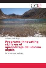 Programa Innovating skills en el aprendizaje del idioma inglés