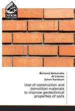 Use of construction and demolition materials to improve geotechnical properties of soils