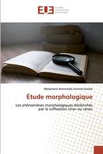 Étude morphologique