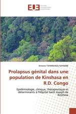 Prolapsus génital dans une population de Kinshasa en R.D. Congo