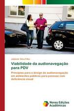 Viabilidade da audionavegação para PDV