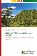 Bacia do Rio Paranapanema, Brasil: