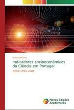 Indicadores socioeconómicos da Ciência em Portugal