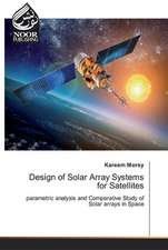 Design of Solar Array Systems for Satellites