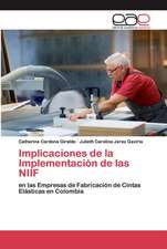 Implicaciones de la Implementación de las NIIF