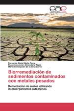 Biorremediación de sedimentos contaminados con metales pesados