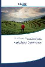 Agricultural Governance