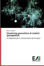 Clustering gerarchico di matrici iperspettrali