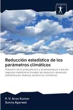 Reducción estadística de los parámetros climáticos