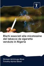 Rischi associati alle micotossine del tabacco da sigaretta venduto in Nigeria