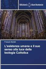 L'esistenza umana e il suo senso alla luce della teologia Cattolica