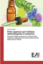 Primi approcci per l'utilizzo dell'omeopatia in ostetricia