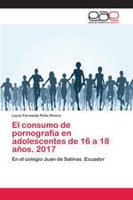 El consumo de pornografía en adolescentes de 16 a 18 años. 2017