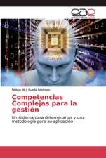 Competencias Complejas para la gestión